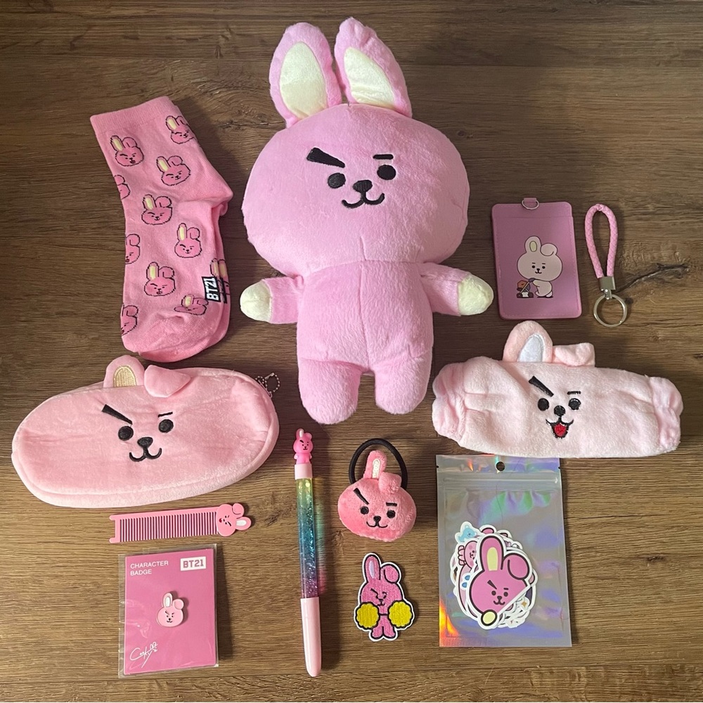 BT21-NWT Awesome COOKY Character Bundle